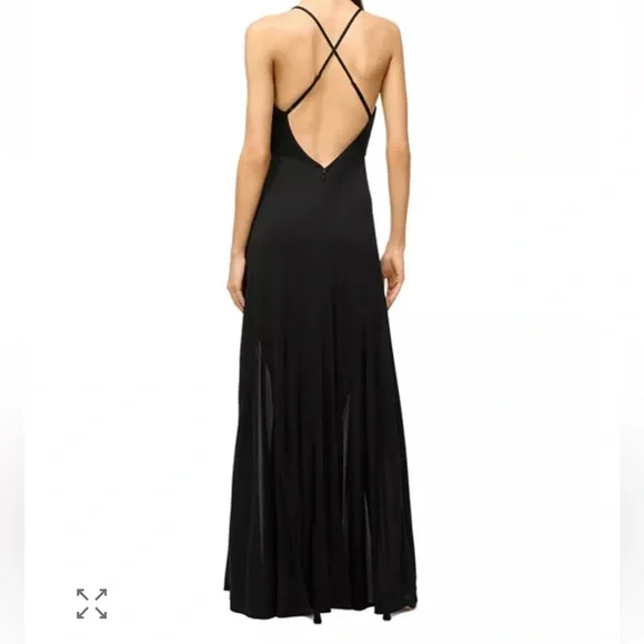 Staud fleur mesh inset gown - new with tags - Picture 3 of 10